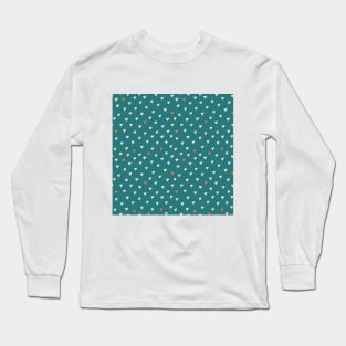 Pattern with hearts Long Sleeve T-Shirt